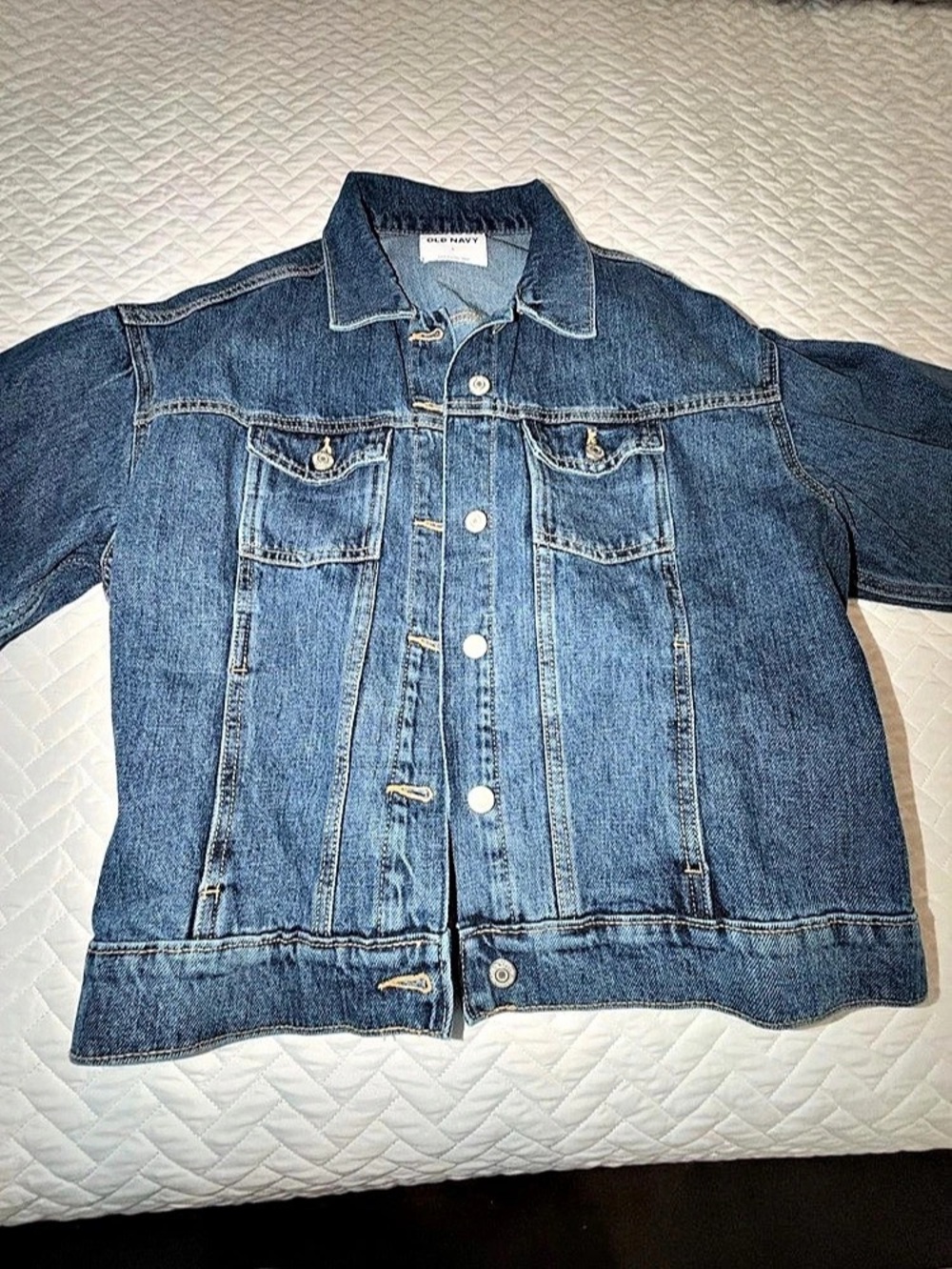 Old Navy Classic Denim Jean Jacket Women's Blue NWT